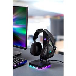 CORSAIR (ST100 RGB) - Support de casque-micro RVB(Open Box)