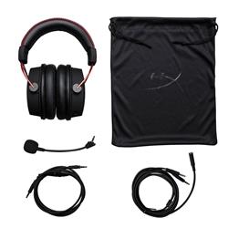 HyperX (Cloud Alpha Pro) - Casque-micro professionnel rouge(Open Box)