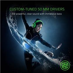 Razer (Kraken Tournament Edition) - Casque-micro filaire vert(Open Box)