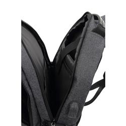 KINGSLONG - Sac à dos en polyester 15,6 po noir