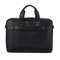 Serviette mince classique en cuir SAMSONITE 15,6 po, noir
