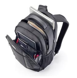 Le sac à dos pour ordinateur portable SAMSONITE Techtonic 2 15,6 po PRO avec RFID, noir/rouge