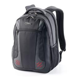 Le sac à dos pour ordinateur portable SAMSONITE Techtonic 2 15,6 po PRO avec RFID, noir/rouge