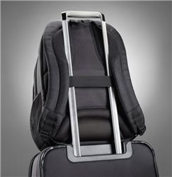 Le sac à dos pour ordinateur portable SAMSONITE Techtonic 2 15,6 po PRO avec RFID, noir/rouge