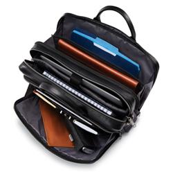SAMSONITE Classic Leather 15,6" Toploader, noir