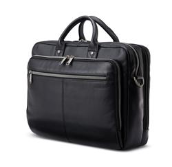 SAMSONITE Classic Leather 15,6" Toploader, noir