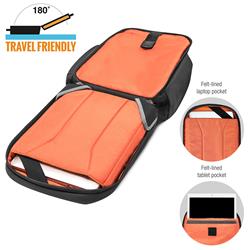EVERKI Suite Premium sac à dos pour ordinateur portable avec contrôle de sécurité jusqu'à 14 pouces, noir