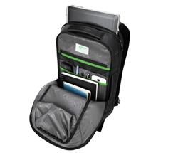 Le sac à dos TARGUS Balance EcoSmart de 15,6 pouces compatible avec les contrôles de sécurité, noir