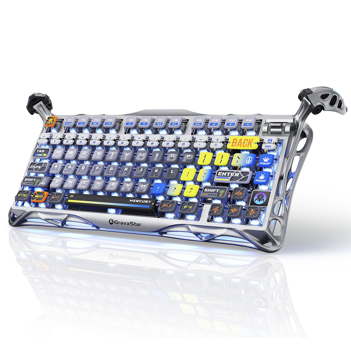 GravaStar Mercury K1 Pro 75% Wireless Mechanical Gaming Keyboard