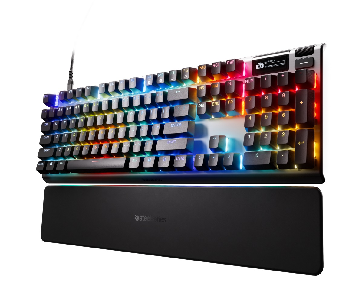 STEELSERIES Apex Pro Gen 3 Pleine grandeur Clavier de jeu, Noir