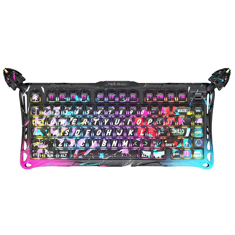 Clavier GravaStar Mercury V75 Pro 75 % à interrupteurs magnétiques à effet Hall(Open Box)