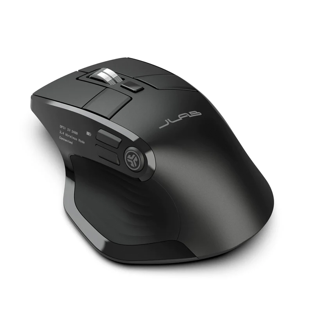 JLab Audio IFCMEPICMOUSERBLK124 Droitier Souris ergonomique - Black ()(Open Box)