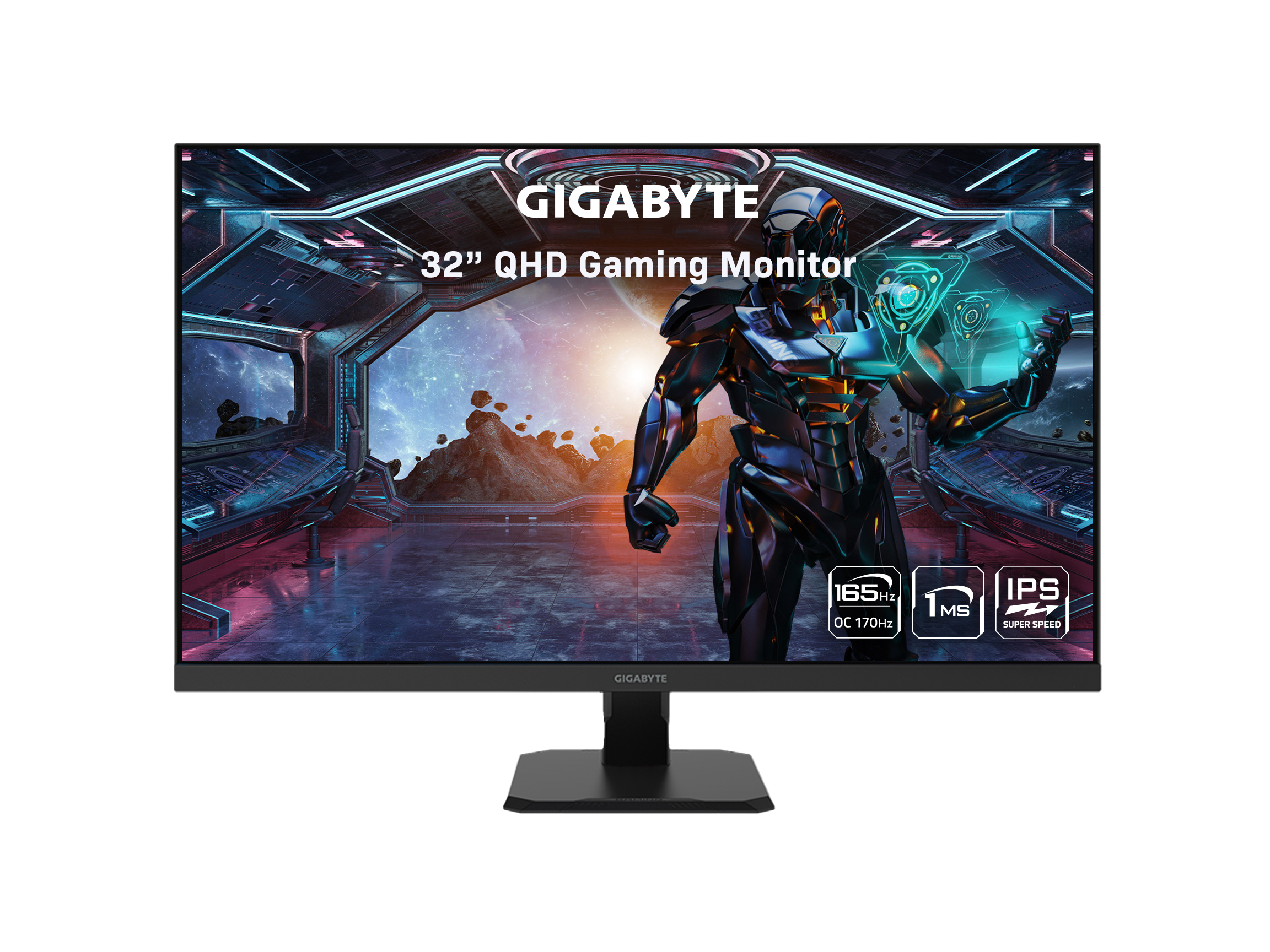 GIGABYTE GS32Q 31.5" QHD SS IPS 1ms 165Hz Gaming Monitor(Open Box)