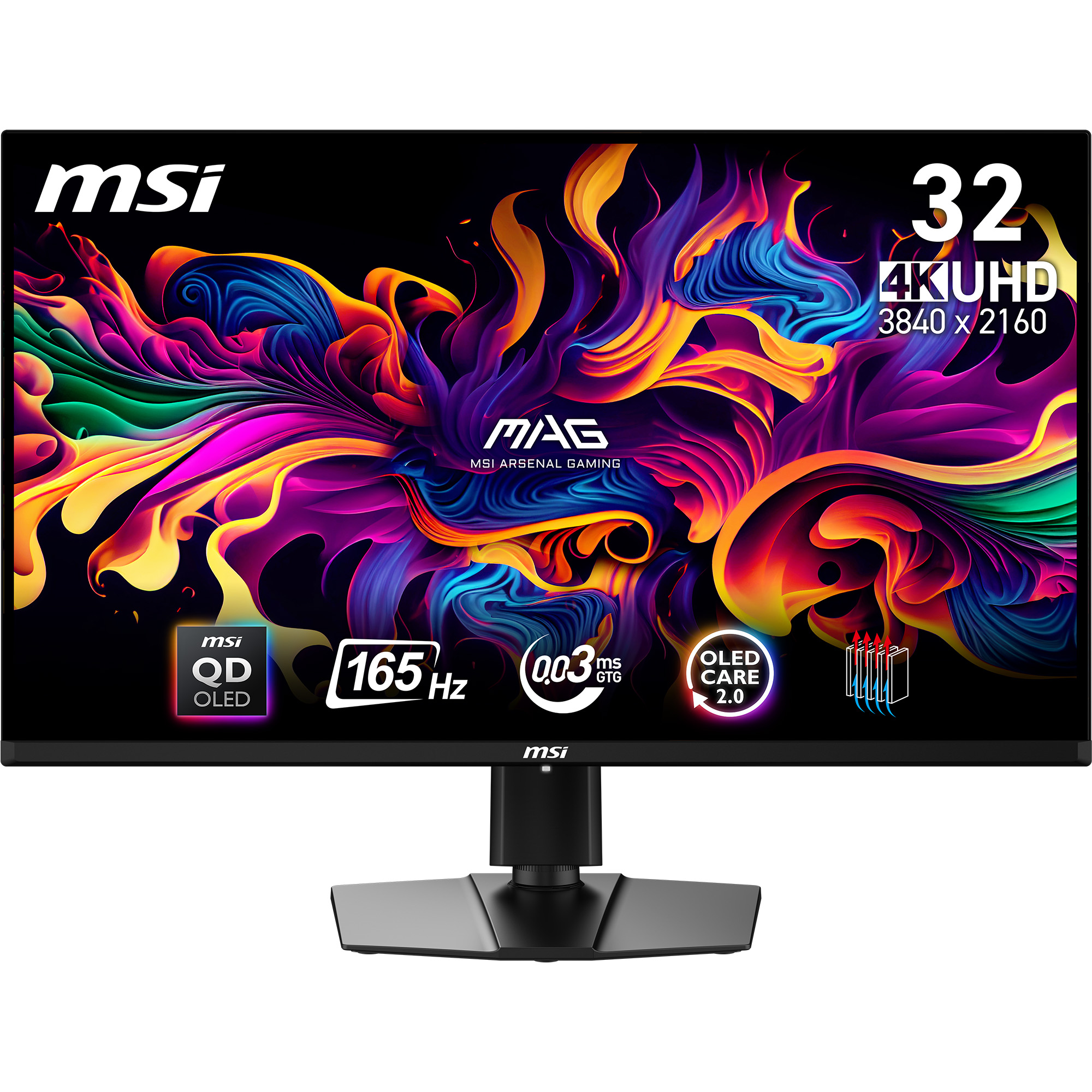 MSI MAG 321UP QD-OLED 32" 16:9 UHD, 165Hz 0.03 ms Moniteur