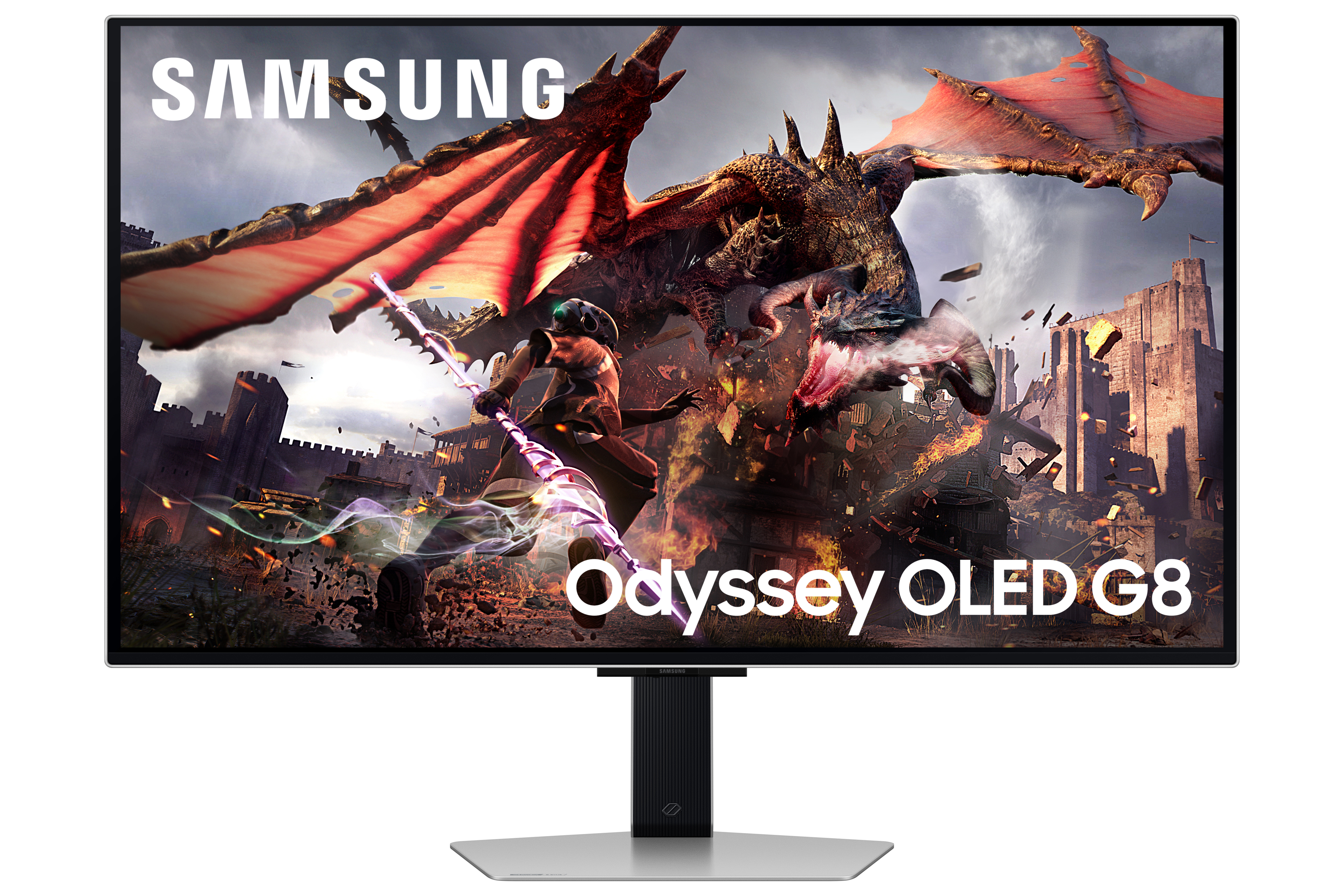 SAMSUNG Odyssey G8 32" 3840 x 2160 OLED 240Hz Gaming Monitor