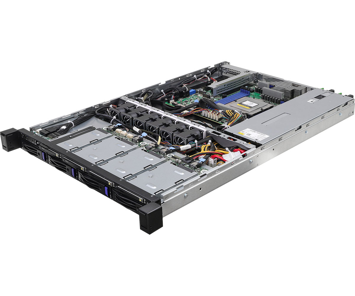 ASROCK 1U Barebone Server Single Processor - (1U4L4E-GENOA/2T)