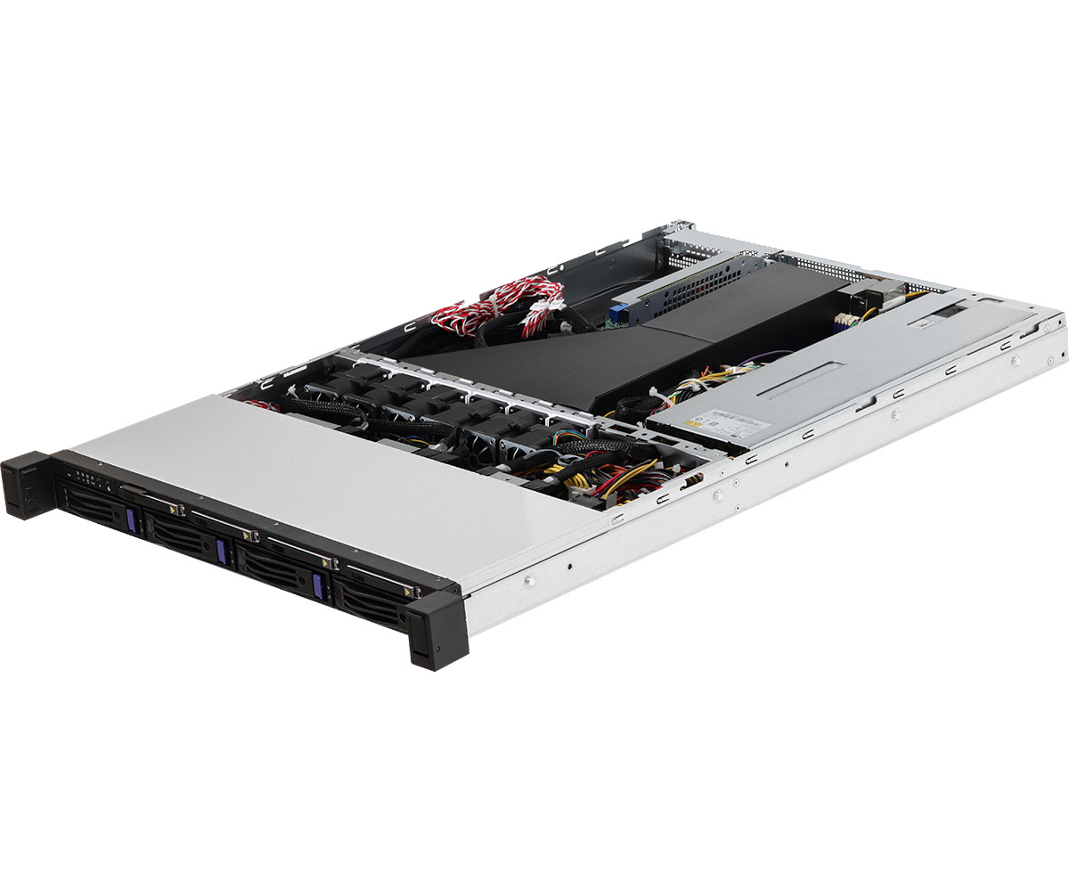 ASROCK 1U Barebone Server Single Processor - (1U4L4E-ROME/2T)