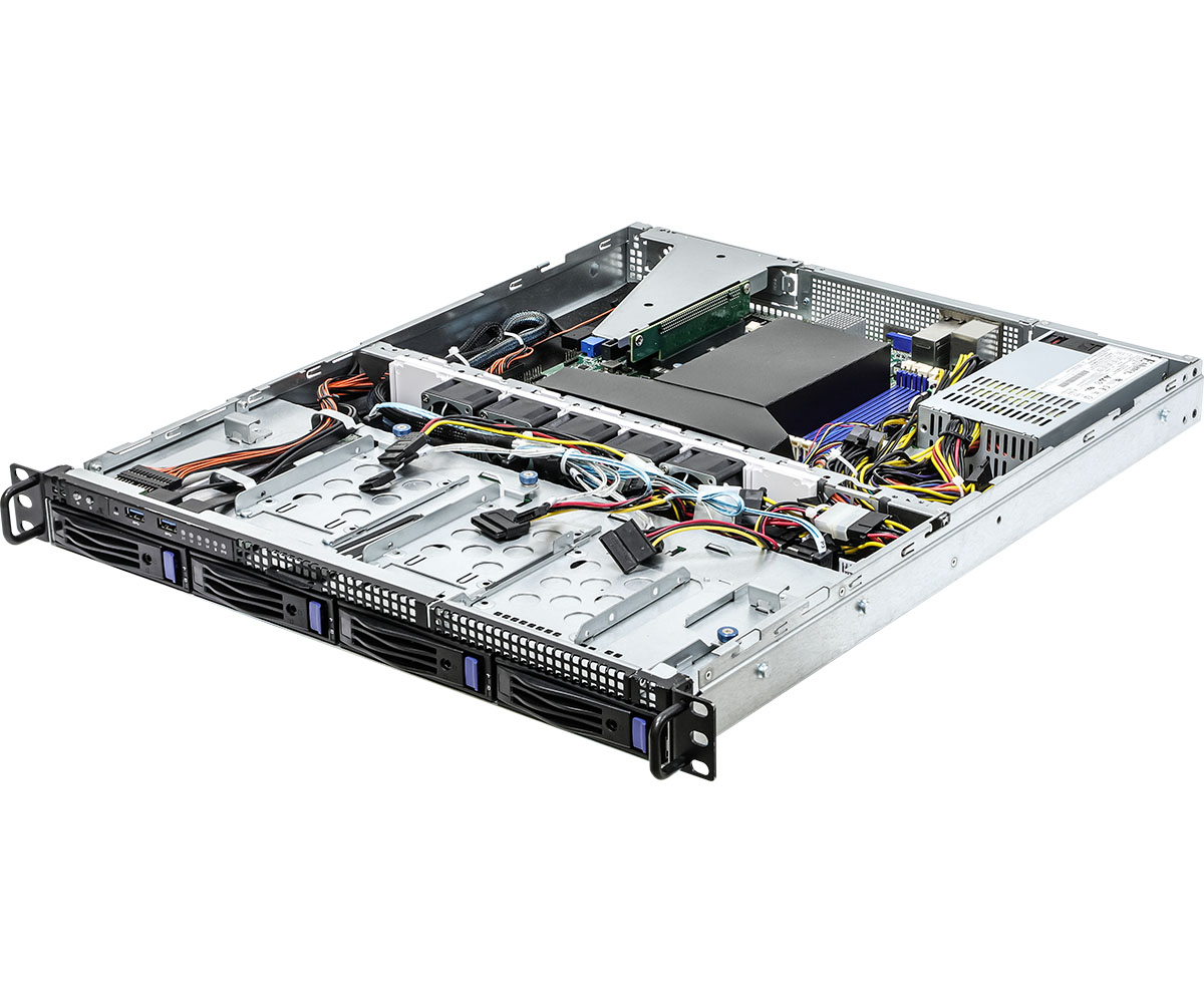 ASROCK 1U Barebone Server Single Processor - (1U4LW-ROME/2T)