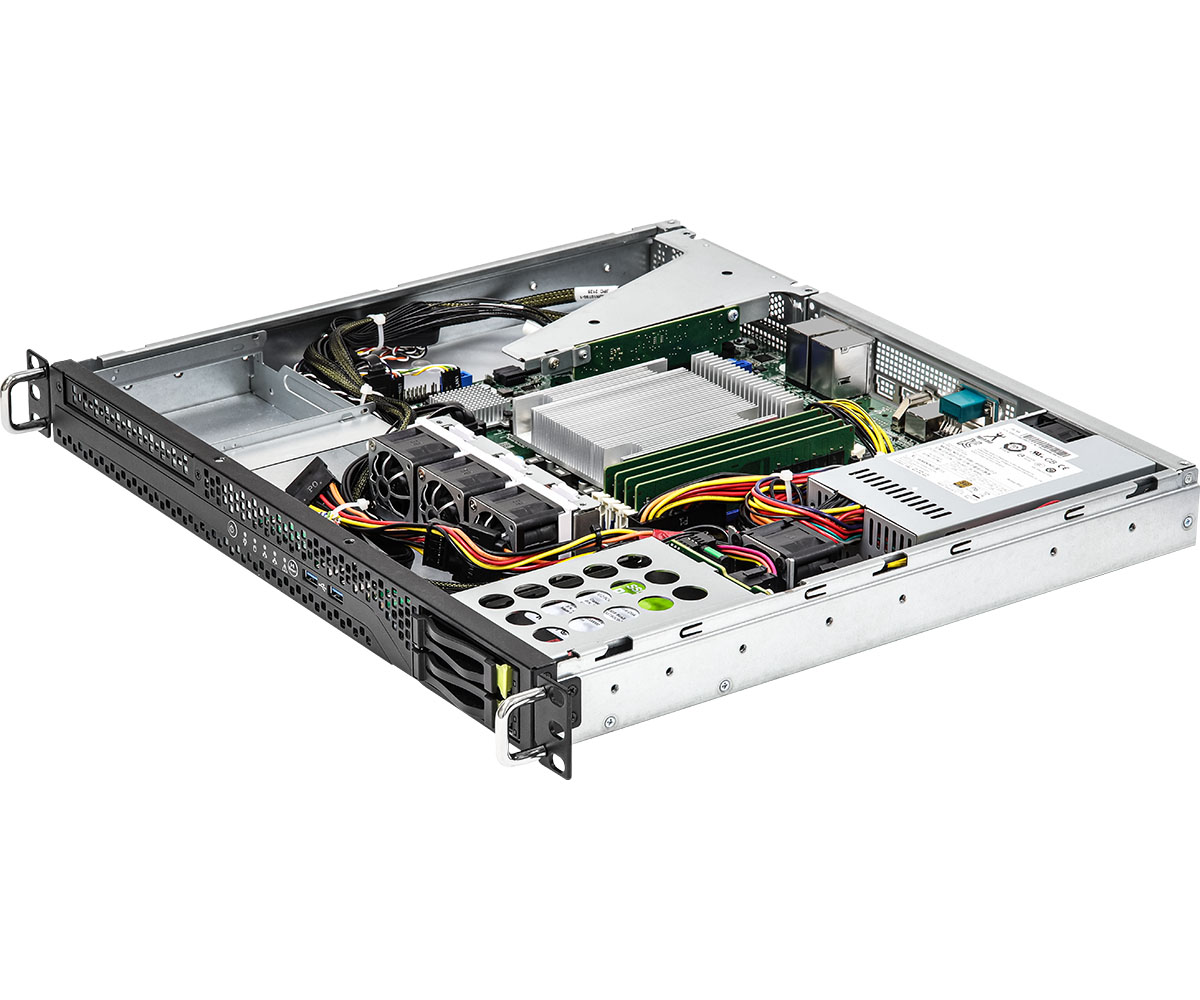 Serveur Barebone ASROCK 1U monoprocesseur - (1U2E-C252)