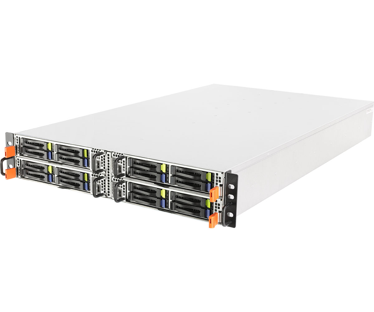 ASROCK 2U Barebone Server Single Processor - (2U4N-F/ROME-M3)