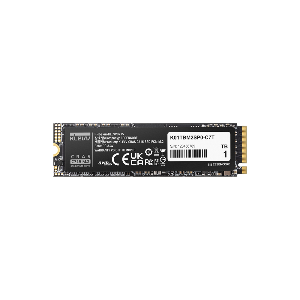 KLEVV C715 512 Go NVMe PCIe Gen3x4 SSD