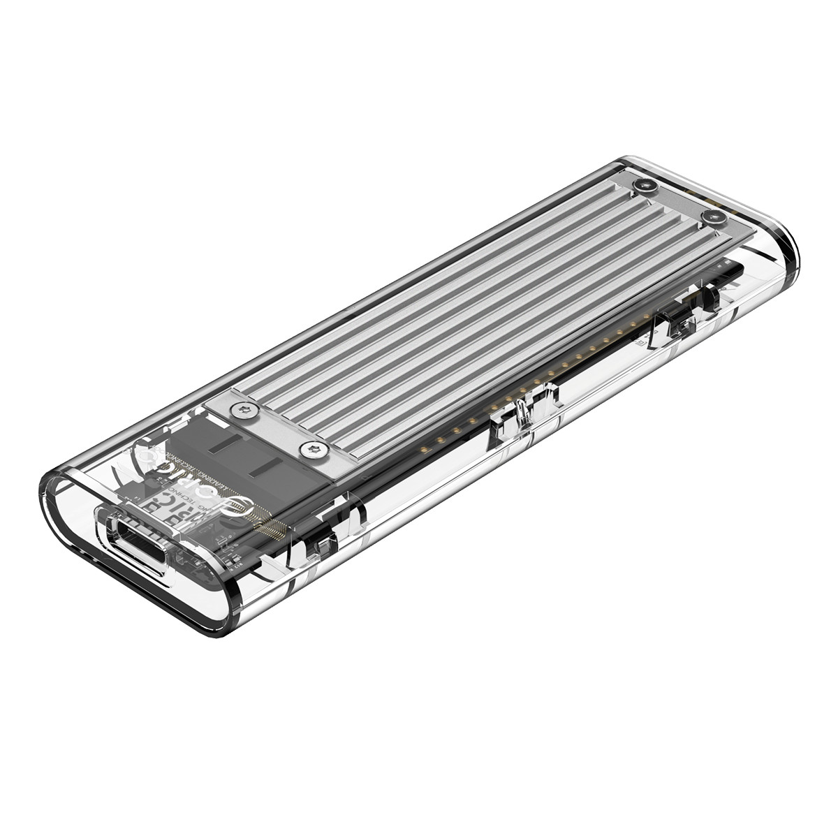 Boîtier électronique ORICO NVMe M.2 10 Gbit/s, argent