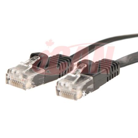 Câble plat iCAN Networking LAN Cat6 32AWG UTP - 35 pieds