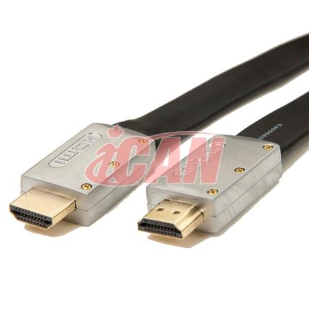 iCAN Premium Under-Carpet Flat HDMI 2.0 UltraHD LAN Cable - 30FT