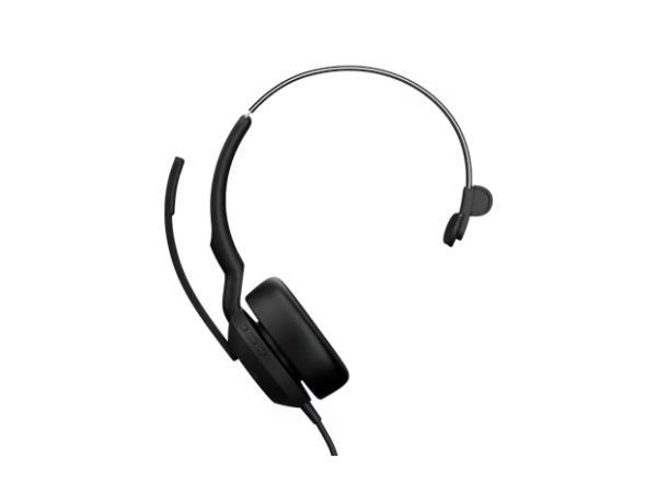 Jabra Evolve2 50 USB-C/A, UC Mono, sans Bluetooth