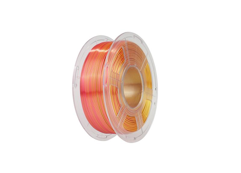 Sunlu Silk PLA+ Dual Color filament (Red Gold)