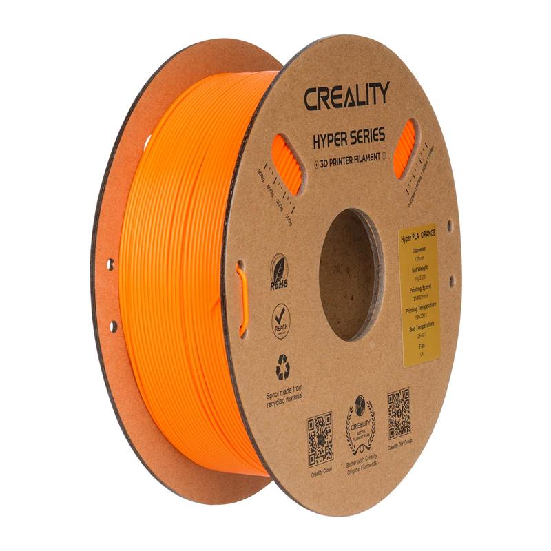 Creality Hyper Series PLA 3D Printing Filament 1kg, 1.75mm,  Orange