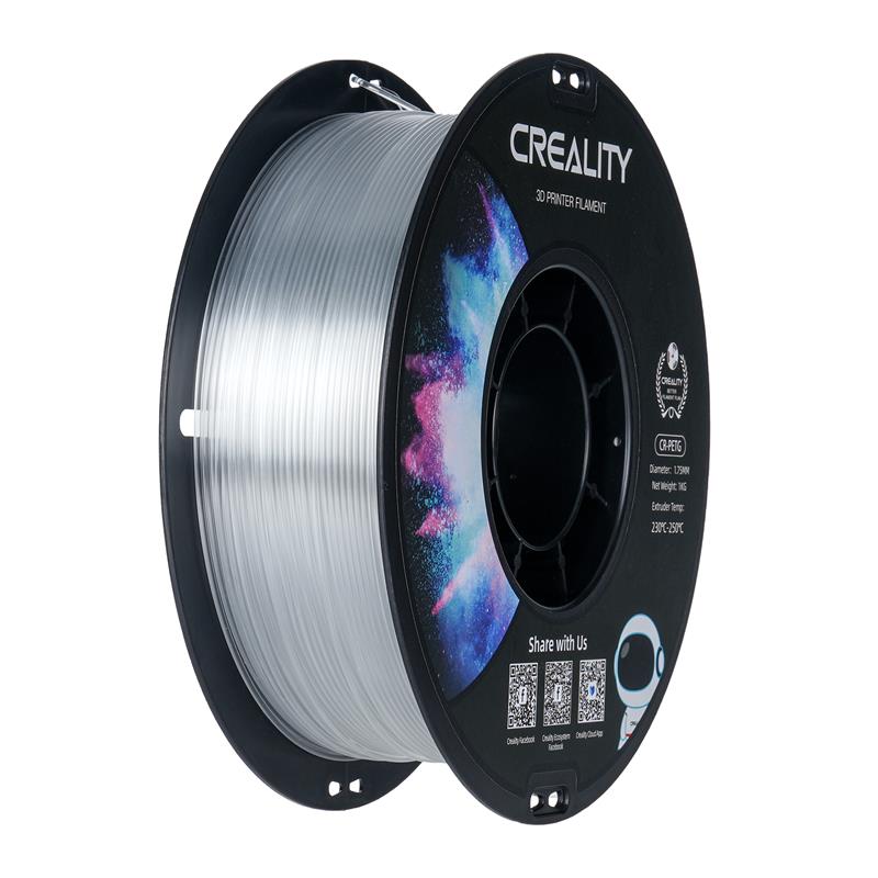 Creality CR-PETG Filament 1.0Kg 1.75mm, Transparent