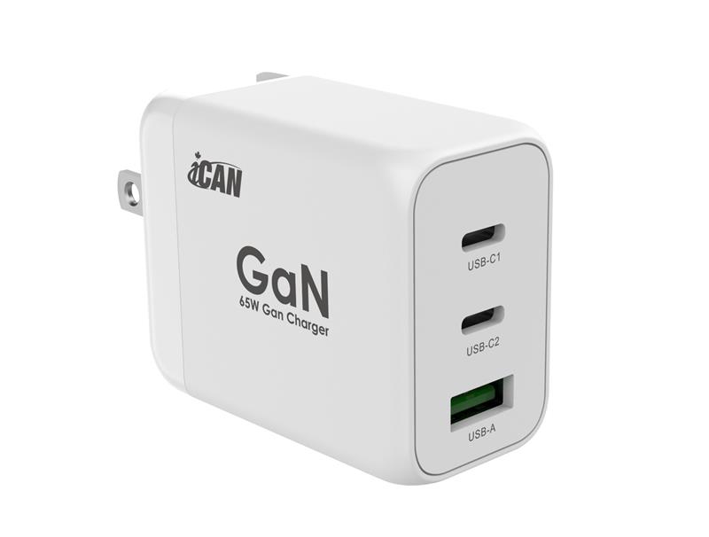 iCAN Chargeur GaN PD de 65...