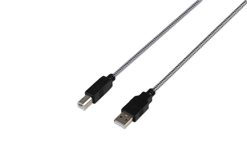 iCAN USB 2.0 Type-A Male to Type-B Male Cable, 6ft(Open Box)