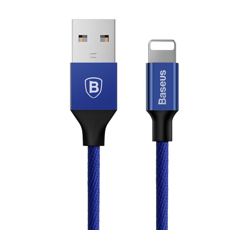 BASEUS Yiven Lightning Cable, 2A, 1.8M, Navy Blue