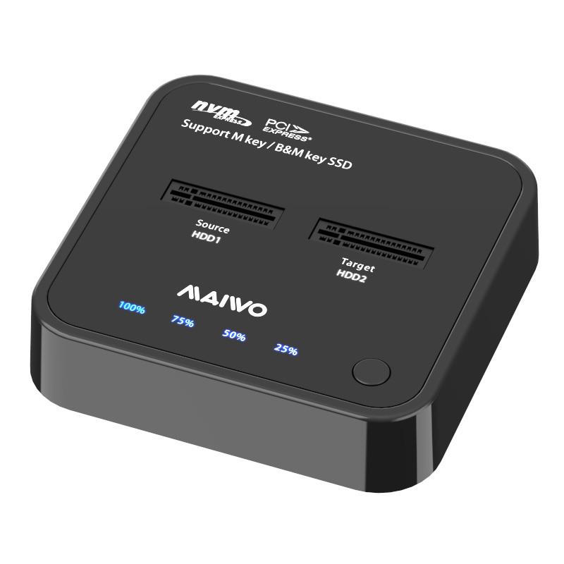MAIWO - Station d'accueil USB 3.1 gén 2 type-C à PCIe NVMe M.2