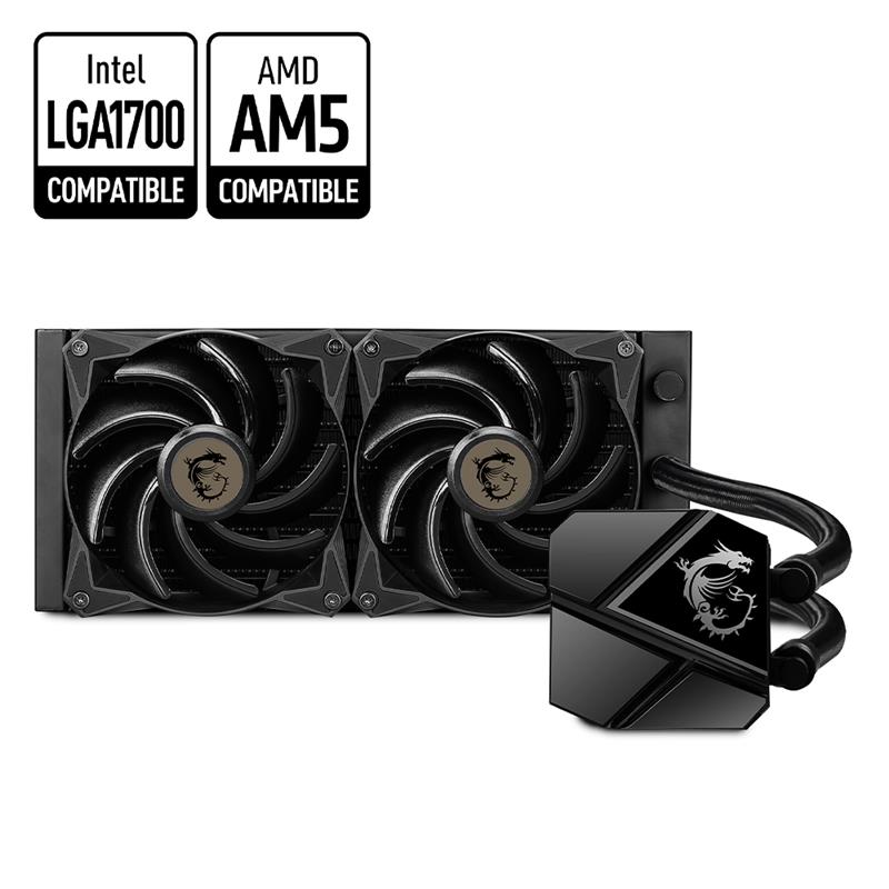 MSI MAG CORELIQUID P240 360 mm Refroidisseur liquide black(Open Box)