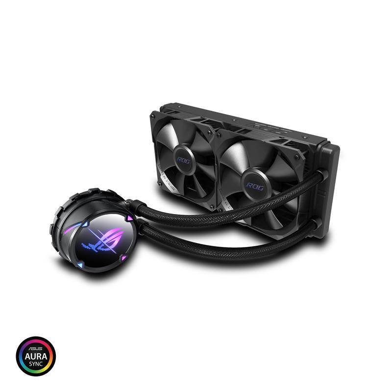 ASUS ROG Strix LC II 240 Refroidisseur de processeur liquide tout-en-un AIO, radiateur de 240 mm