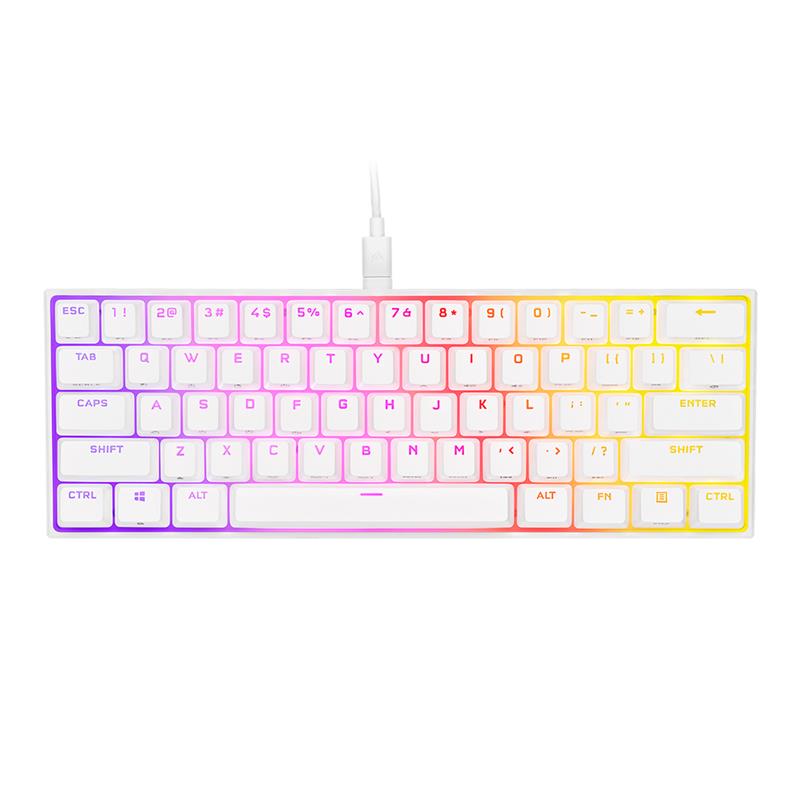 CORSAIR K65 RGB Mini clavier de jeu mécanique