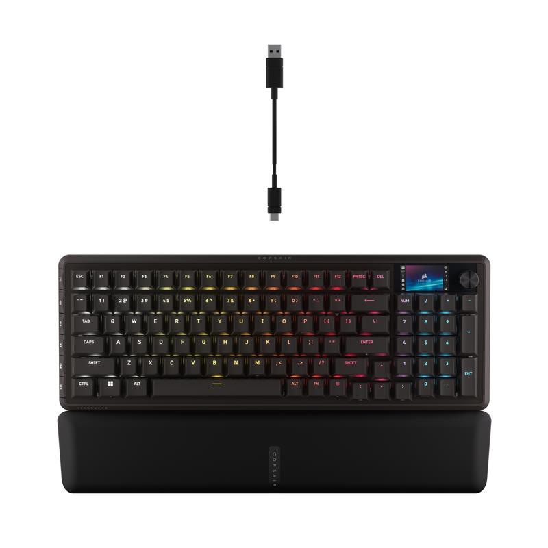 CORSAIR VANGUARD PRO 96 % Clavier de jeu, Black - Disposition US ANSI