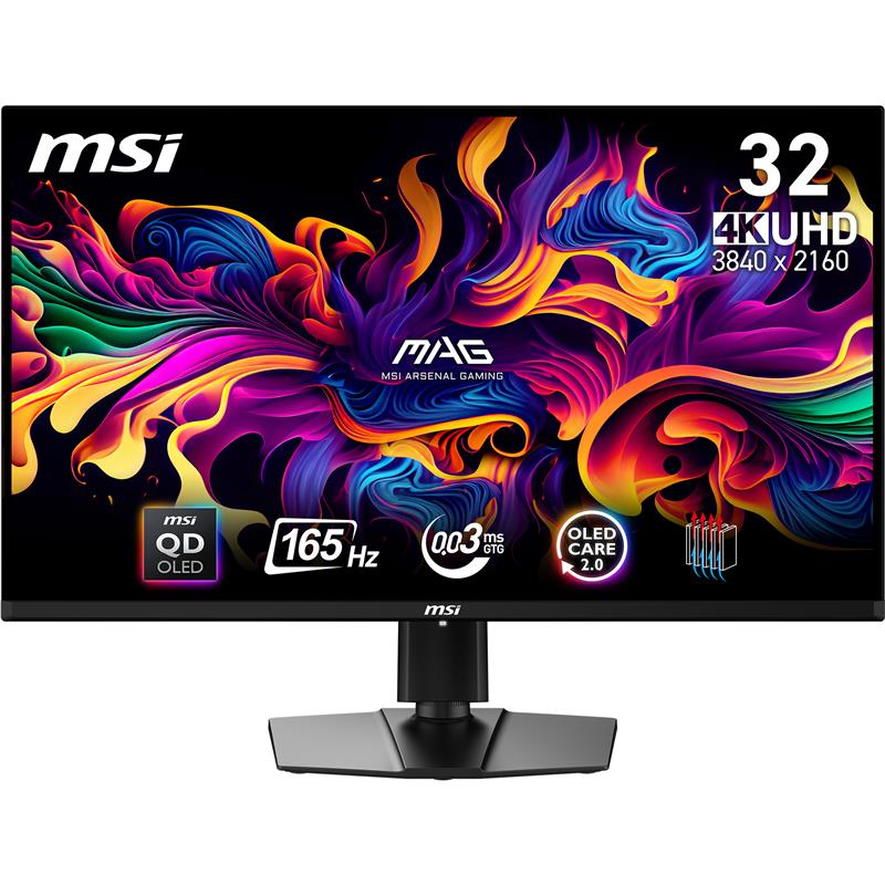 MSI MAG 321UP QD-OLED 32" 16:9 UHD, 165Hz 0.03 ms Moniteur