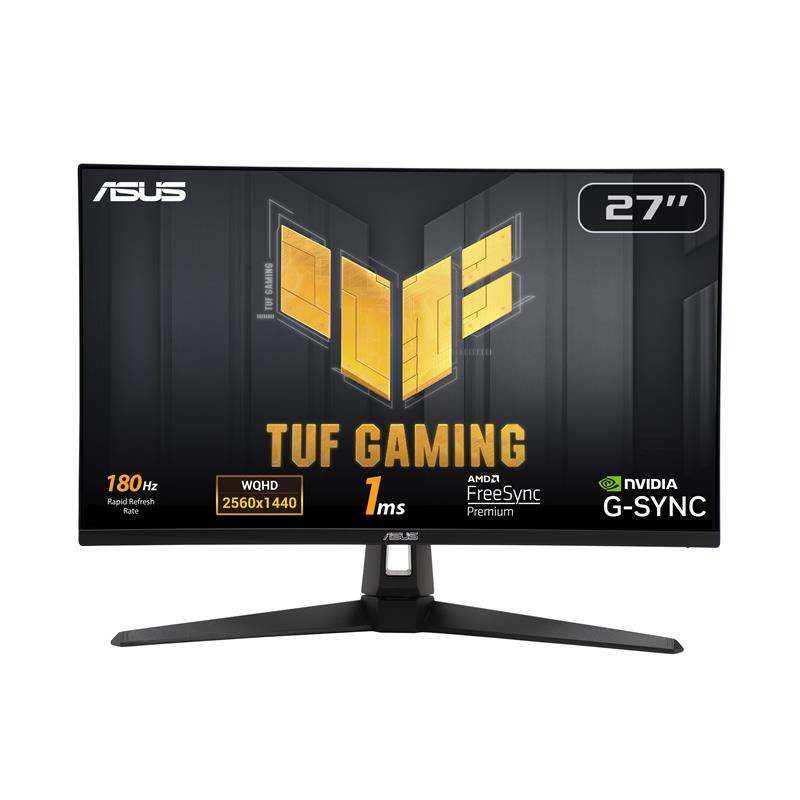 ASUS TUF Gaming 27" QHD IPS rapide 180 Hz  1 ms (GTG) Moniteur de jeu(Open Box)