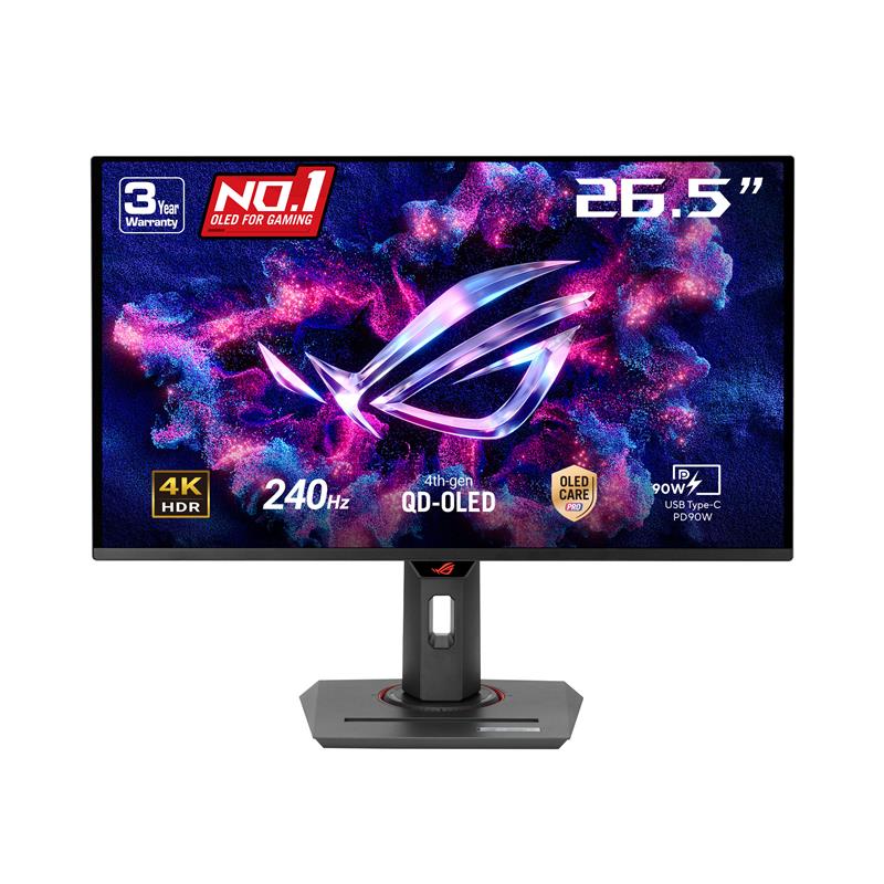 Asus ROG Strix 26.5 po UHD Tandem QD-OLED 240Hz de jeu Moniteur(Open Box)