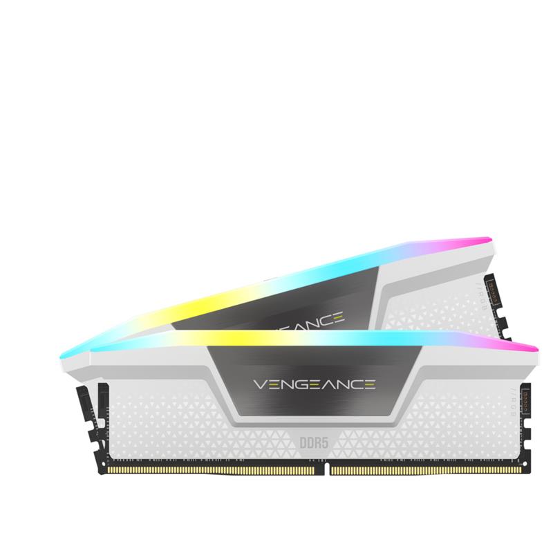CORSAIR VENGEANCE RGB 64GB (2x32GB) DDR5 6000MHz CL30 UDIMM
