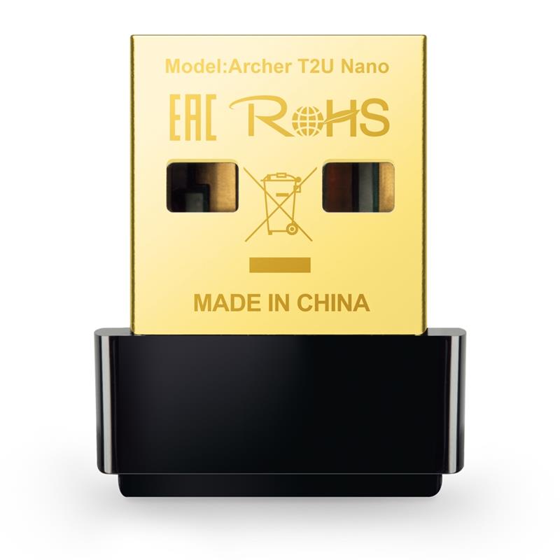 TP-Link (Archer T2U Nano) - Petit adaptateur USB sans fil AC600(Open Box)
