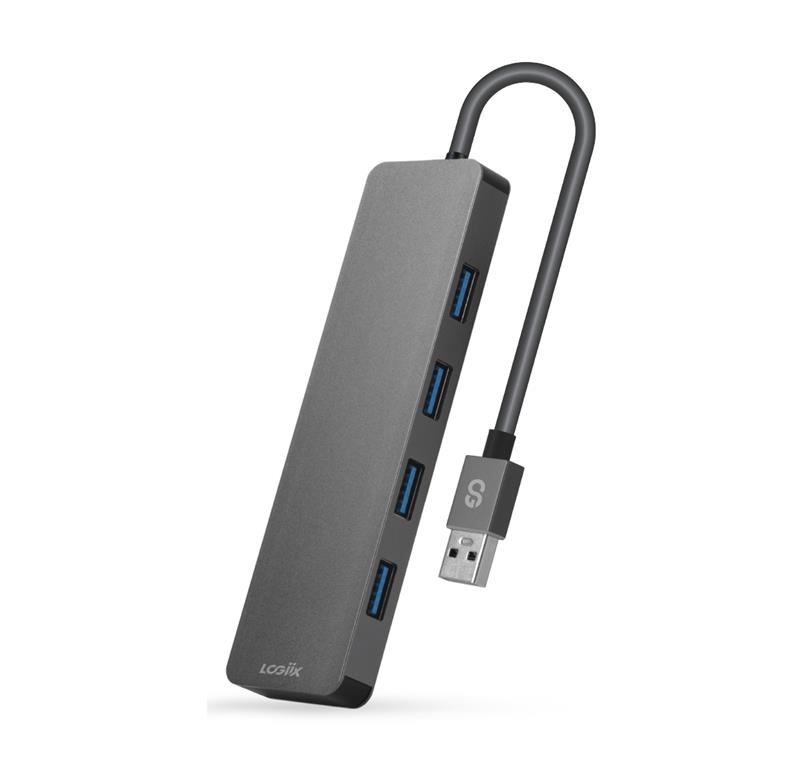 LOGIIX Concentrateur USB-A 3.0 à 4 ports