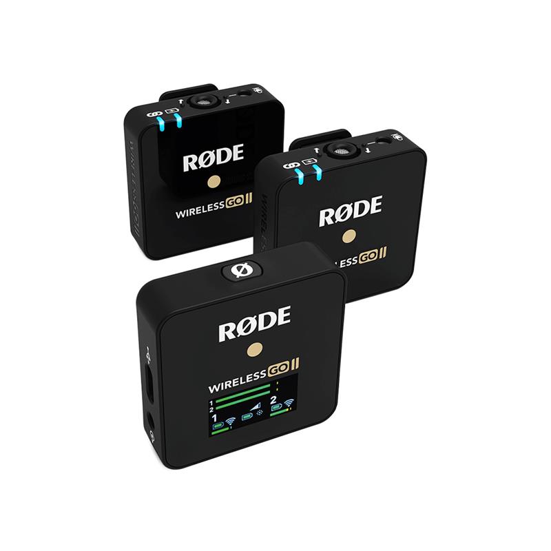 RODE Wireless GO II Système de microphone sans fil compact, Noir