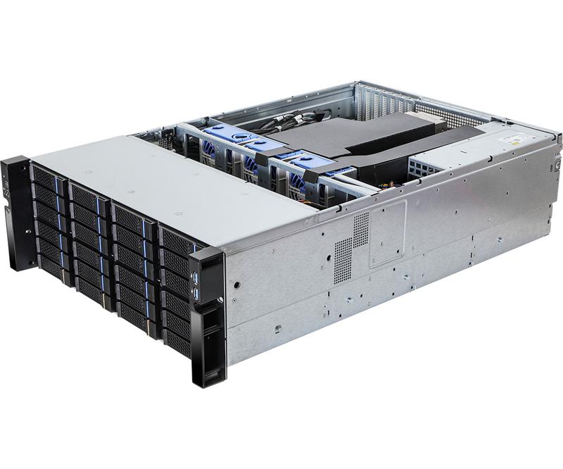 ASROCK  4U Barebone Server Dual Processor - (4U36L6E-MILAN2/2T)