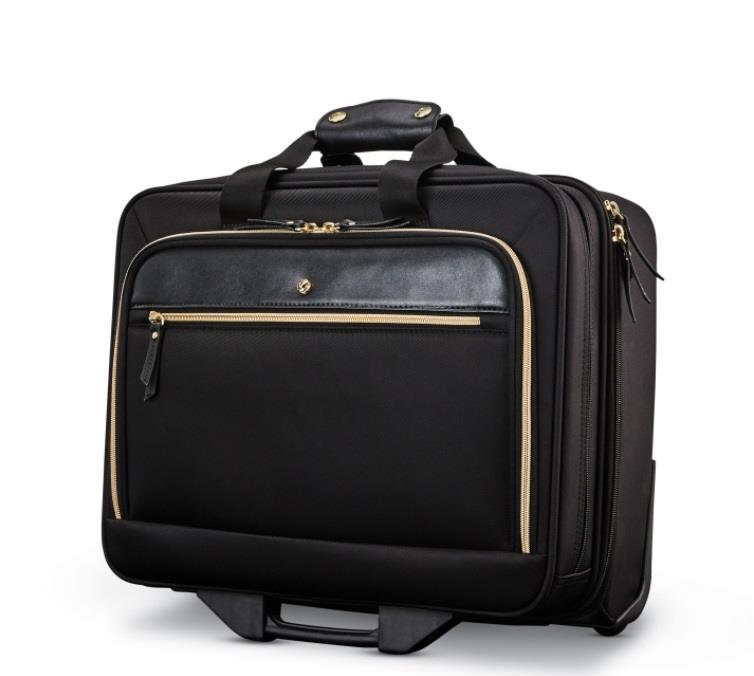 Samsonite Bureau Mobile à Roulettes, pour ordinateur portable de 15,6", noir
