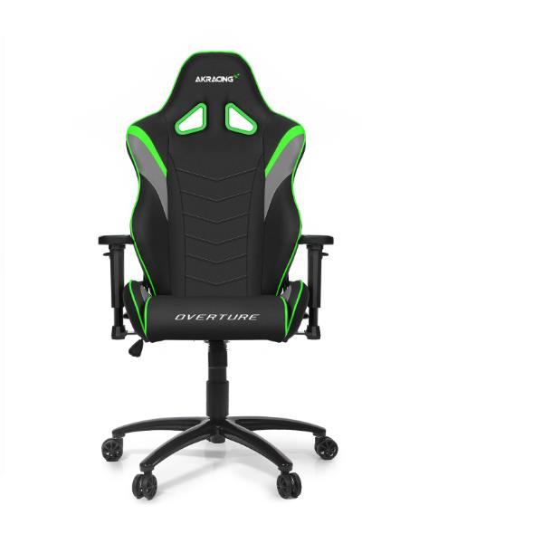 AKRacing (Overture) - Chaise de jeu noir/gris/vert